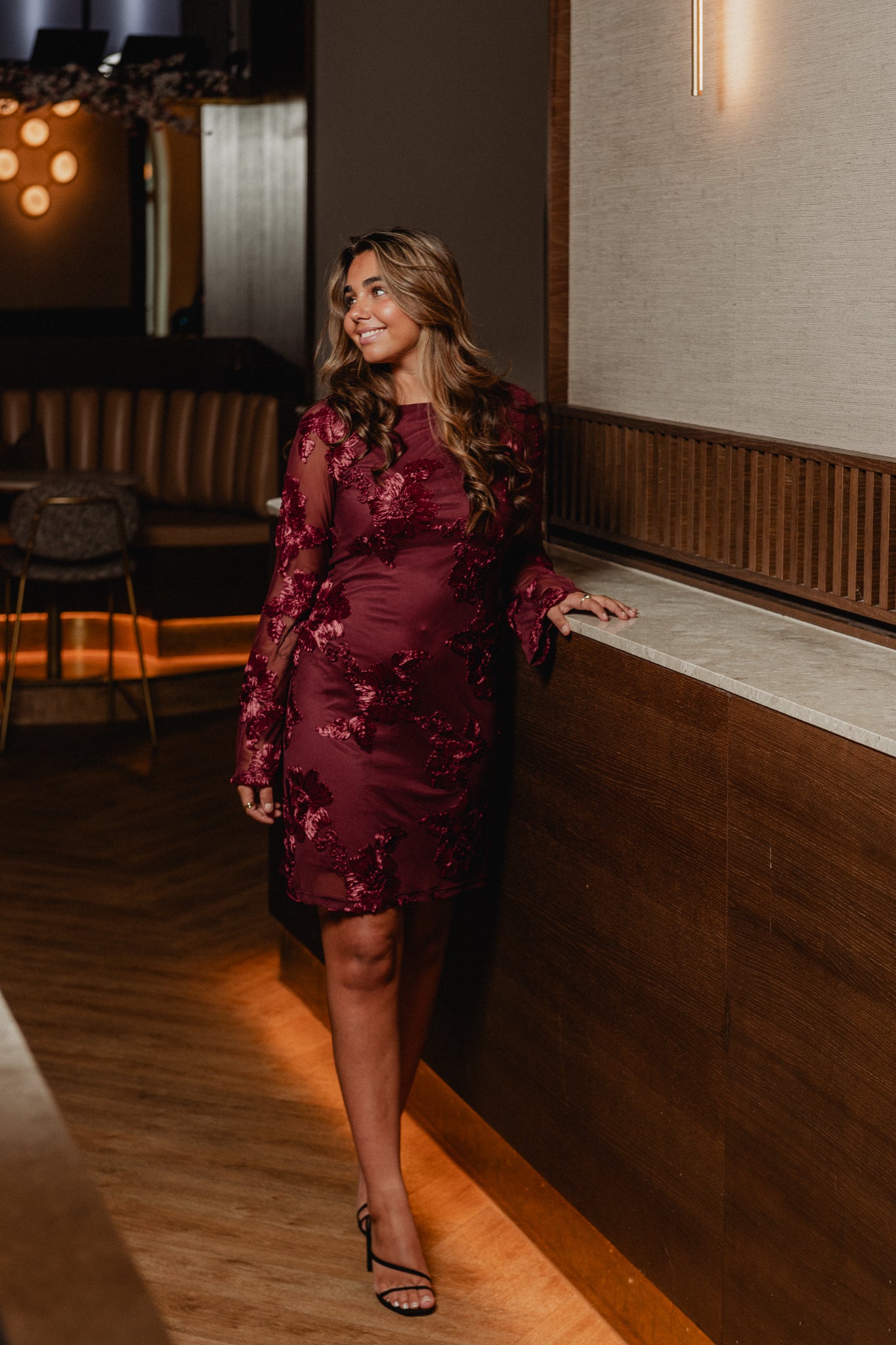 VMMILA Long Dress - Tawny Port